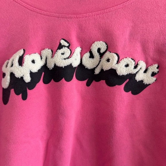 Pink “Après Sport” Graphic Sweatshirt - Picture 2 of 4